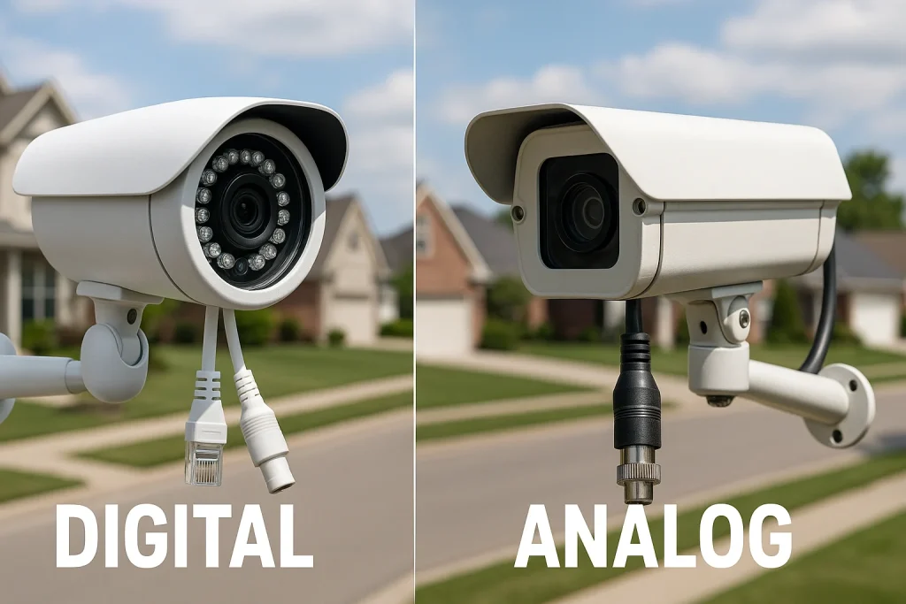 Choosing the Best CCTV: Digital vs. Analog Explained 1 digital cctv camera