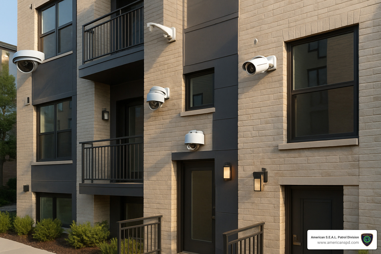 Apartment security camera solutions