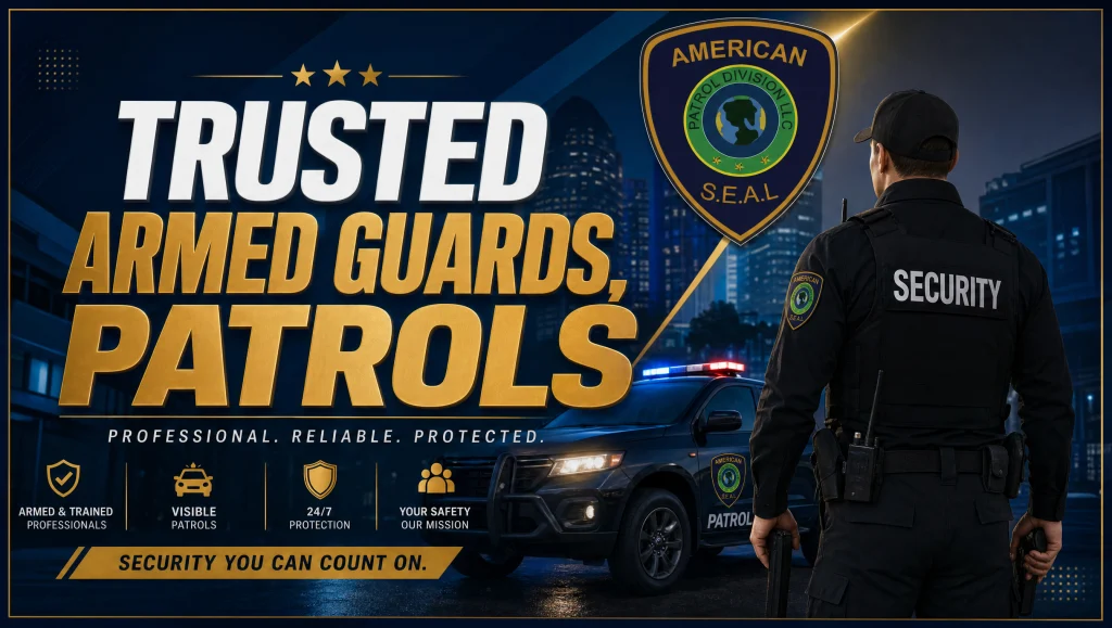 Trusted Armed Guards Patrols